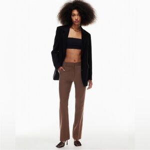 Babaton Tan Publisher Pants - size 4